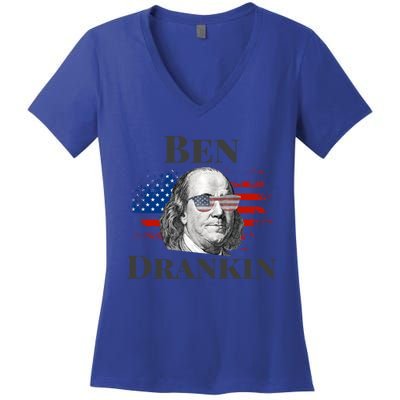 Ben Drankin Gift Women's V-Neck T-Shirt