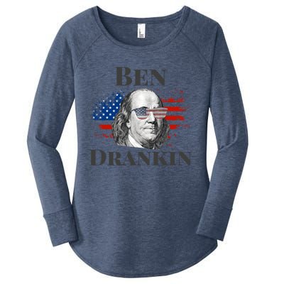 Ben Drankin Gift Women's Perfect Tri Tunic Long Sleeve Shirt