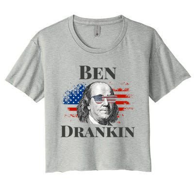 Ben Drankin Gift Women's Crop Top Tee