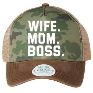 Boss Day Gift Wife Mom Boss Mama MotherS Day Birthday Great Gift Legacy Tie Dye Trucker Hat