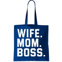 Boss Day Gift Wife Mom Boss Mama MotherS Day Birthday Great Gift Tote Bag