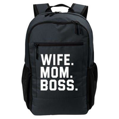 Boss Day Gift Wife Mom Boss Mama MotherS Day Birthday Great Gift Daily Commute Backpack