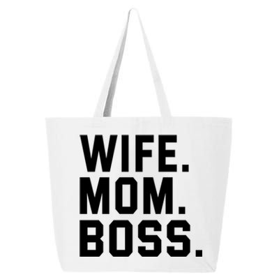 Boss Day Gift Wife Mom Boss Mama MotherS Day Birthday Great Gift 25L Jumbo Tote