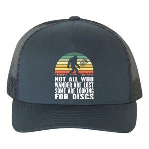 Bigfoot Disc Golf Sasquatch Yeti Frisbee Golf Ultimate Gift Yupoong Adult 5-Panel Trucker Hat