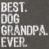 Best Dog Grandpa Ever Funny Cool Cotton Canvas Backpack