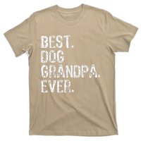 Best Dog Grandpa Ever Funny Cool T-Shirt