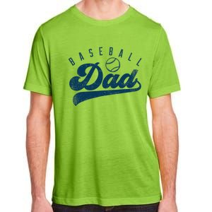 Baseball Dad Gifts Daddy Fathers Day Adult ChromaSoft Performance T-Shirt