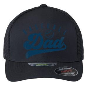 Baseball Dad Gifts Daddy Fathers Day Flexfit Unipanel Trucker Cap