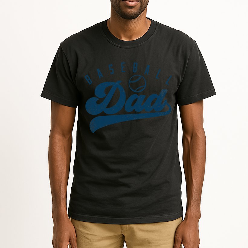 Baseball Dad Gifts Daddy Fathers Day Tall T-Shirt
