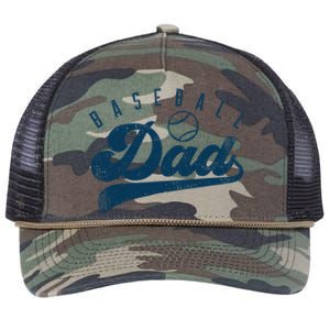 Baseball Dad Gifts Daddy Fathers Day Retro Rope Trucker Hat Cap