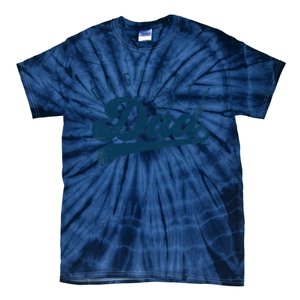 Baseball Dad Gifts Daddy Fathers Day Tie-Dye T-Shirt