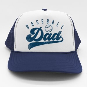 Baseball Dad Gifts Daddy Fathers Day Trucker Hat