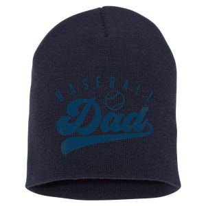 Baseball Dad Gifts Daddy Fathers Day Short Acrylic Beanie