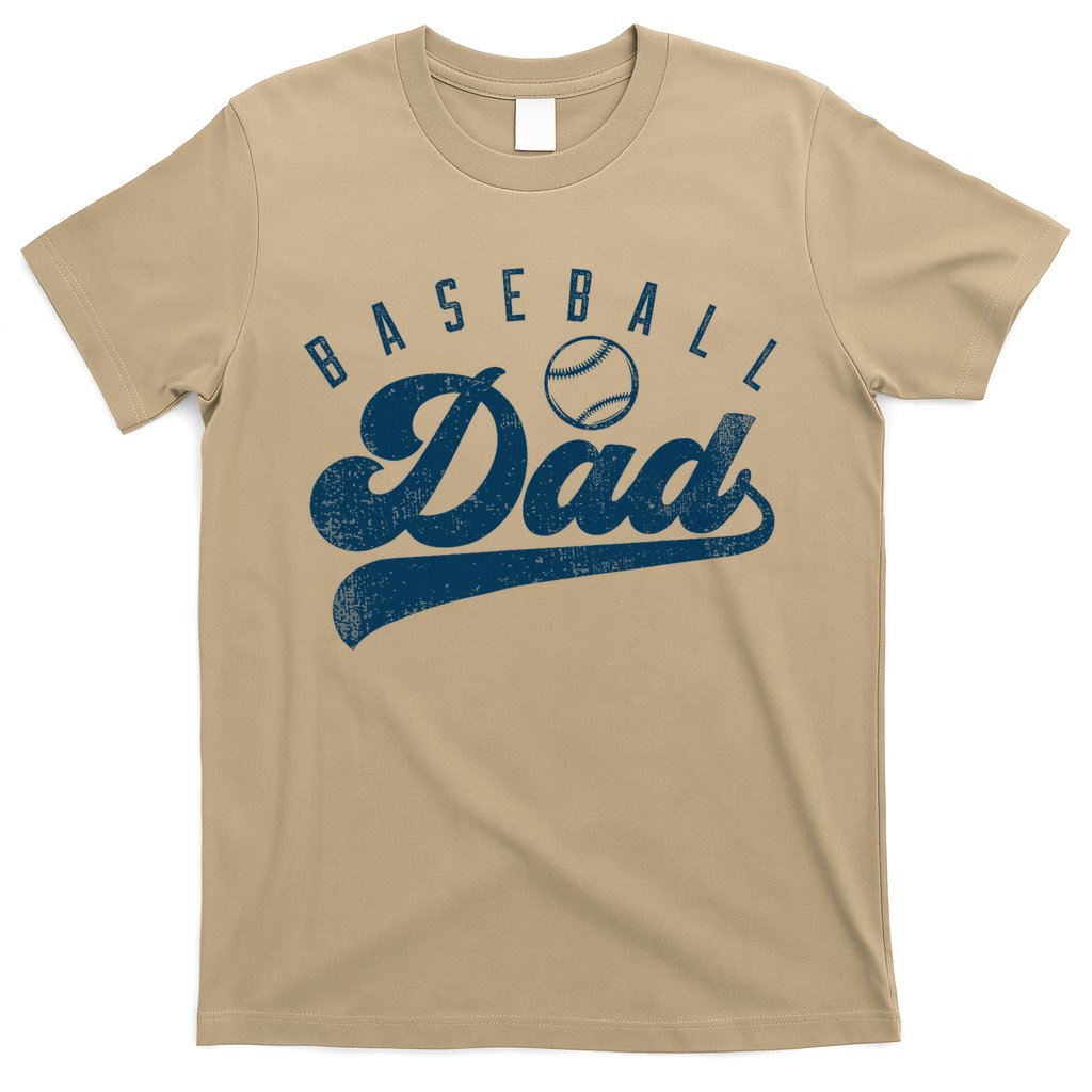 Baseball Dad Gifts Daddy Fathers Day T-Shirt