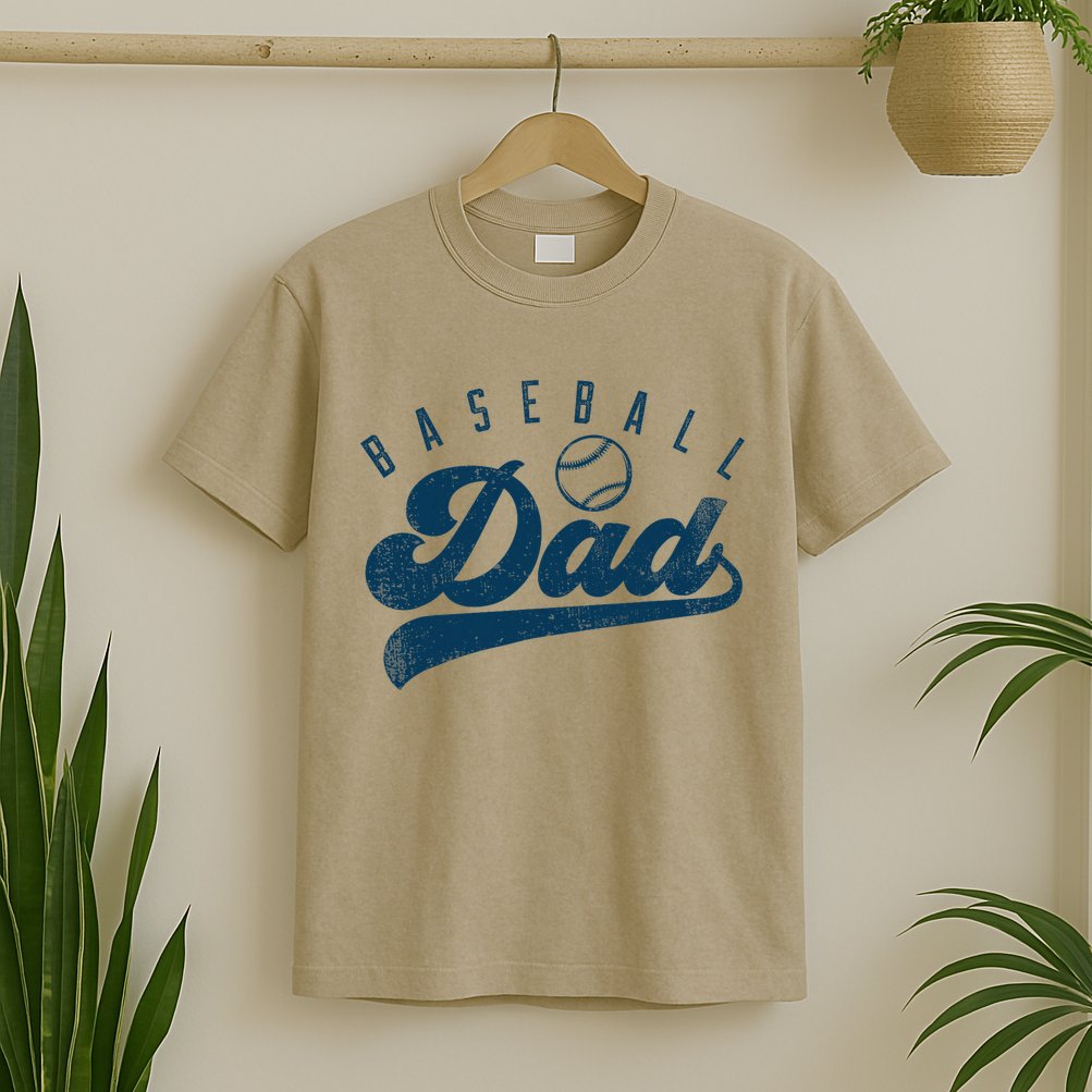Baseball Dad Gifts Daddy Fathers Day T-Shirt