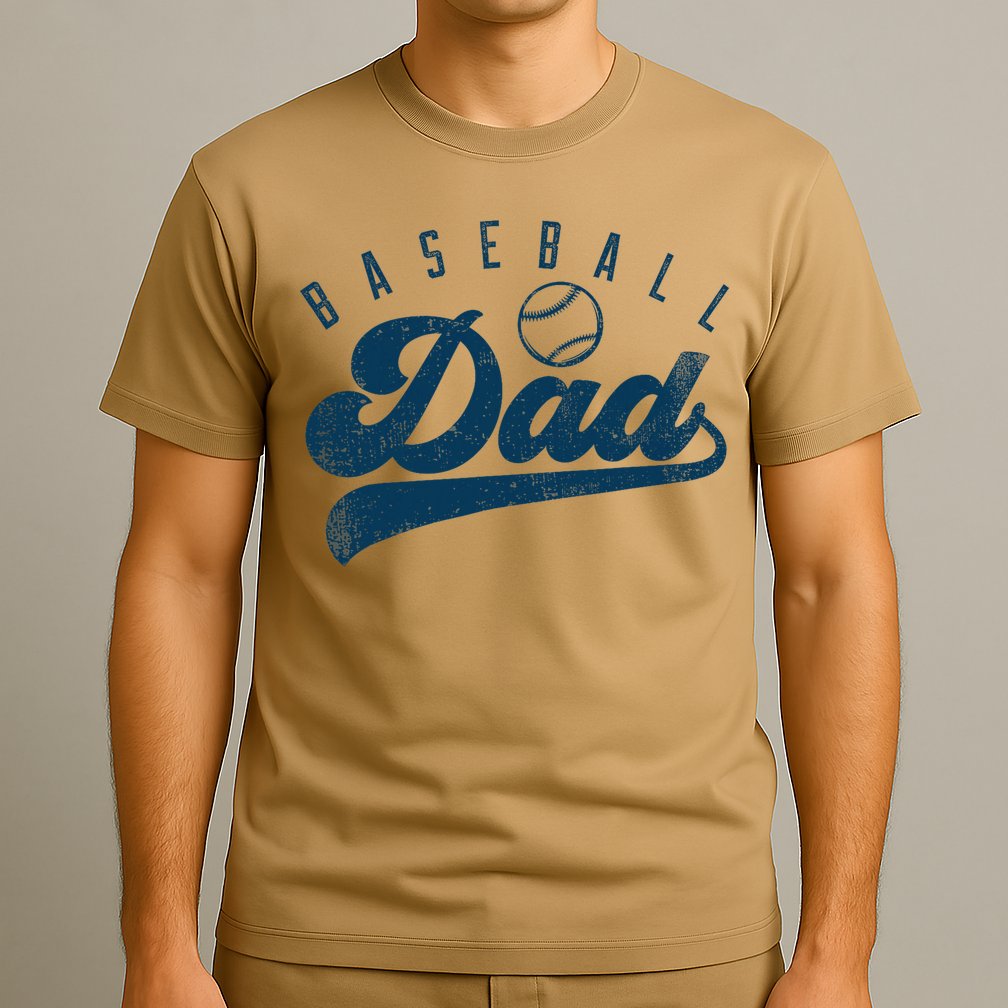 Baseball Dad Gifts Daddy Fathers Day T-Shirt