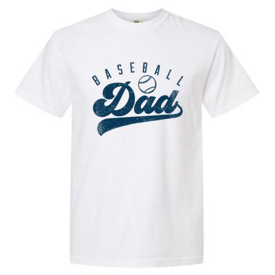 Baseball Dad Gifts Daddy Fathers Day Garment-Dyed Heavyweight T-Shirt