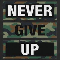 Bahaa's Don't Give Up Illustration Quotes Novelty  11oz C Handle Ceramic Mug