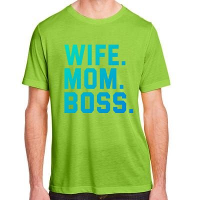 Boss Day Great Gift Wife Mom Boss Mama MotherS Day Birthday Gift Adult ChromaSoft Performance T-Shirt