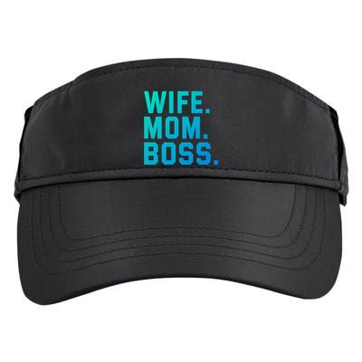 Boss Day Great Gift Wife Mom Boss Mama MotherS Day Birthday Gift Adult Drive Performance Visor