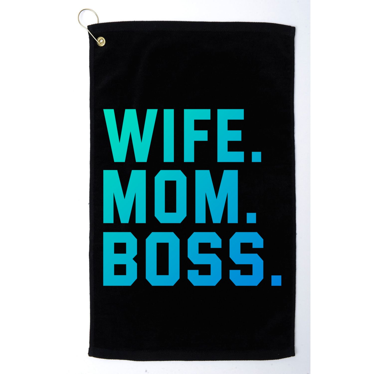 Boss Day Great Gift Wife Mom Boss Mama MotherS Day Birthday Gift Golf Towel
