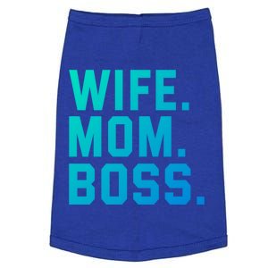 Boss Day Great Gift Wife Mom Boss Mama MotherS Day Birthday Gift Doggie Tank