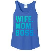 Boss Day Great Gift Wife Mom Boss Mama MotherS Day Birthday Gift Ladies Essential Tank