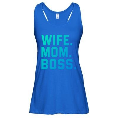 Boss Day Great Gift Wife Mom Boss Mama MotherS Day Birthday Gift Ladies Essential Flowy Tank