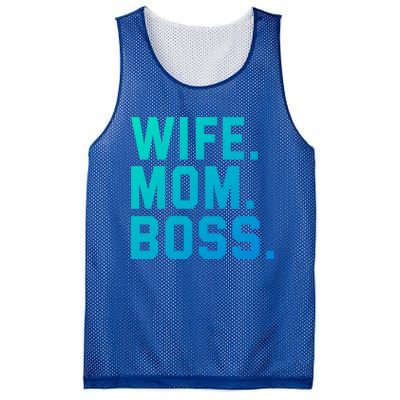 Boss Day Great Gift Wife Mom Boss Mama MotherS Day Birthday Gift Mesh Reversible Basketball Jersey Tank