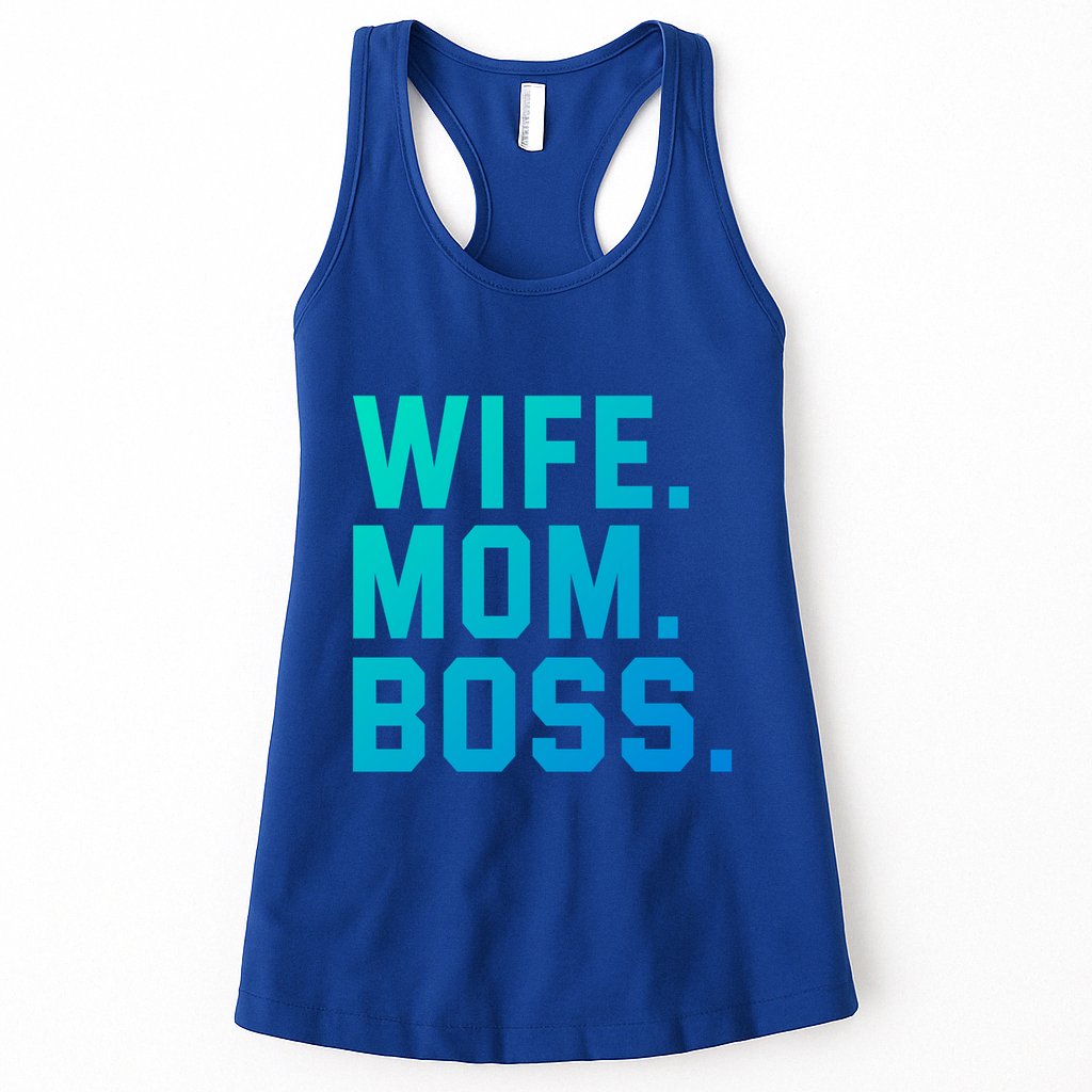 Boss Day Great Gift Wife Mom Boss Mama MotherS Day Birthday Gift Womens Tank Top