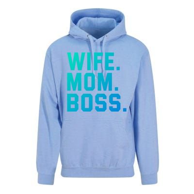 Boss Day Great Gift Wife Mom Boss Mama MotherS Day Birthday Gift Unisex Surf Hoodie