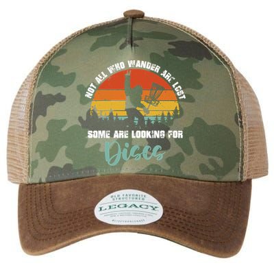 Bigfoot Disc Golf Big Foot Sasquatch Gifts For Legacy Tie Dye Trucker Hat