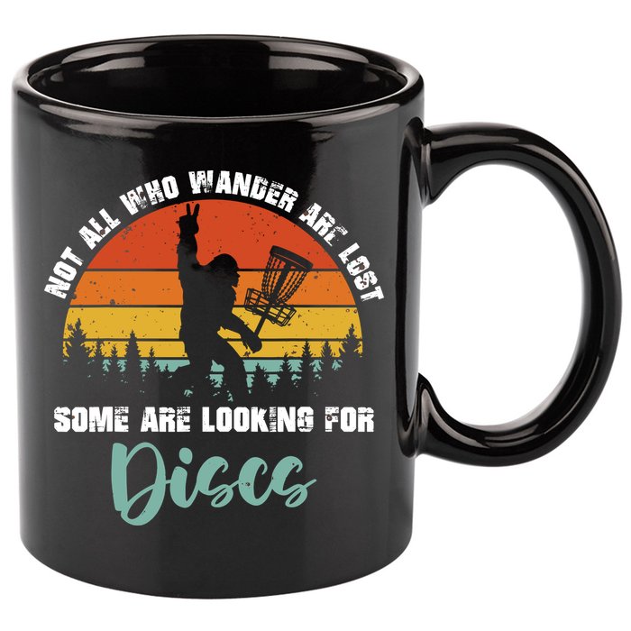 Bigfoot Disc Golf Big Foot Sasquatch Gifts For 11oz C Handle Ceramic Mug