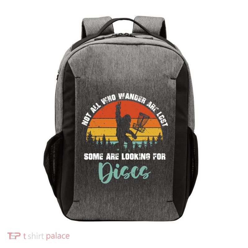 Bigfoot Disc Golf Big Foot Sasquatch Gifts For Vector Backpack