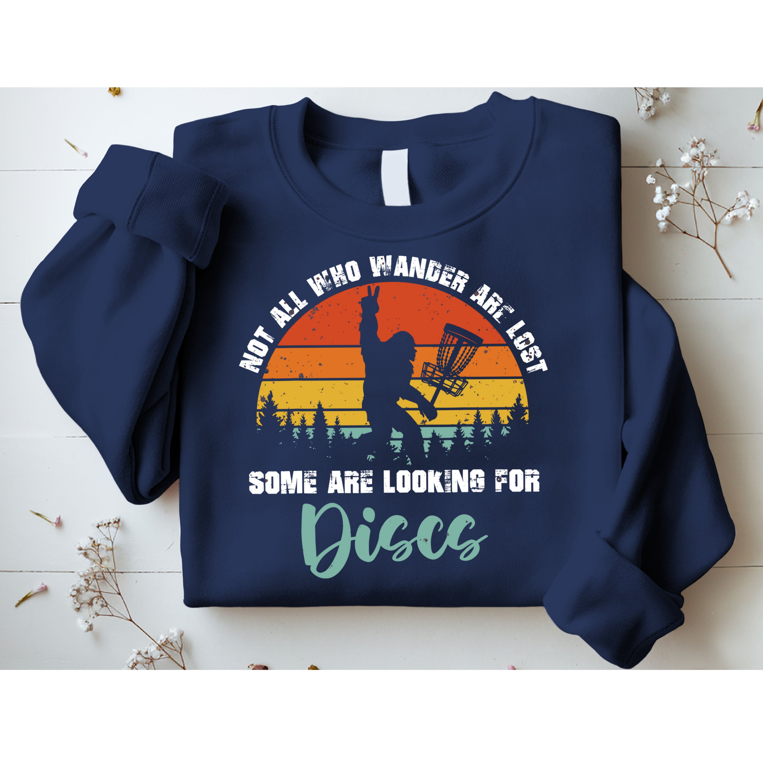 Bigfoot Disc Golf Big Foot Sasquatch Gifts For Sweatshirt