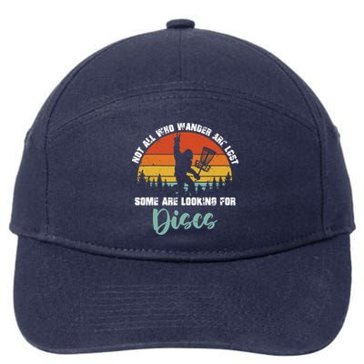 Bigfoot Disc Golf Big Foot Sasquatch Gifts For 7-Panel Snapback Hat