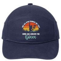 Bigfoot Disc Golf Big Foot Sasquatch Gifts For 7-Panel Snapback Hat