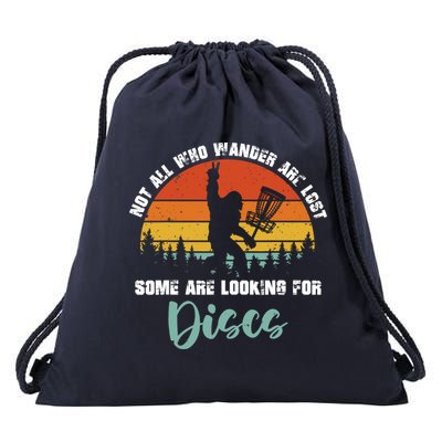 Bigfoot Disc Golf Big Foot Sasquatch Gifts For Drawstring Bag