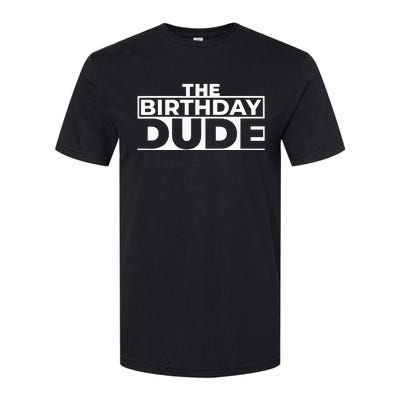 Birthday Dude Graphic Novelty Softstyle® CVC T-Shirt