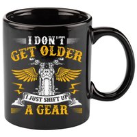 Bikers DonT Get Older Motorcycle Funny Biker 11oz C Handle Ceramic Mug