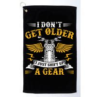 Bikers DonT Get Older Motorcycle Funny Biker Golf Towel
