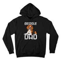 Beagle Dad Guy Lover Dog Beagles Puppy Father Daddy Papa Hoodie