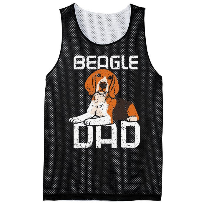 Beagle Dad Guy Lover Dog Beagles Puppy Father Daddy Papa Mesh Reversible Basketball Jersey Tank