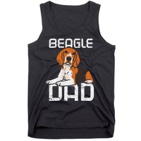 Beagle Dad Guy Lover Dog Beagles Puppy Father Daddy Papa Tank Top