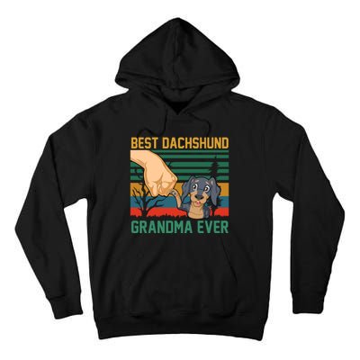 Best Dachshund Grandma Ever Tall Hoodie