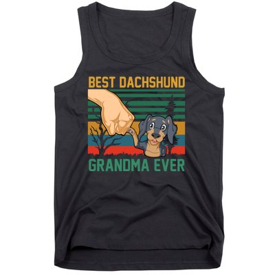 Best Dachshund Grandma Ever Tank Top