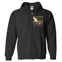 Best Dachshund Grandma Ever Full Zip Hoodie