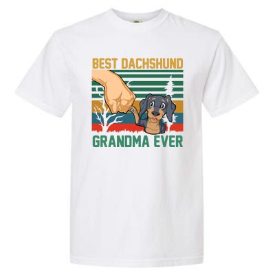 Best Dachshund Grandma Ever Garment-Dyed Heavyweight T-Shirt