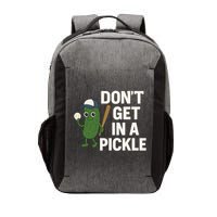 Baseball Don't Get In A Pickle Funny Vector Backpack
