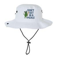 Baseball Don't Get In A Pickle Funny Bucket Hat